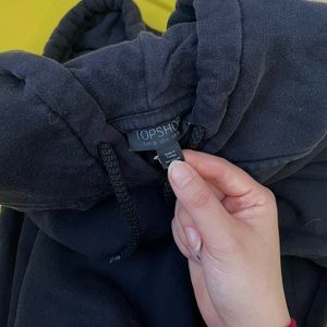 Topshop black hoodie